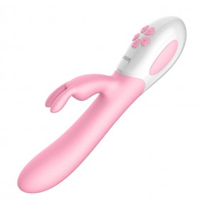 HK LETEN Swing Dragon Series Smart Warming Swing Rotate Rabbit Vibrator (Chargeable - Pink)